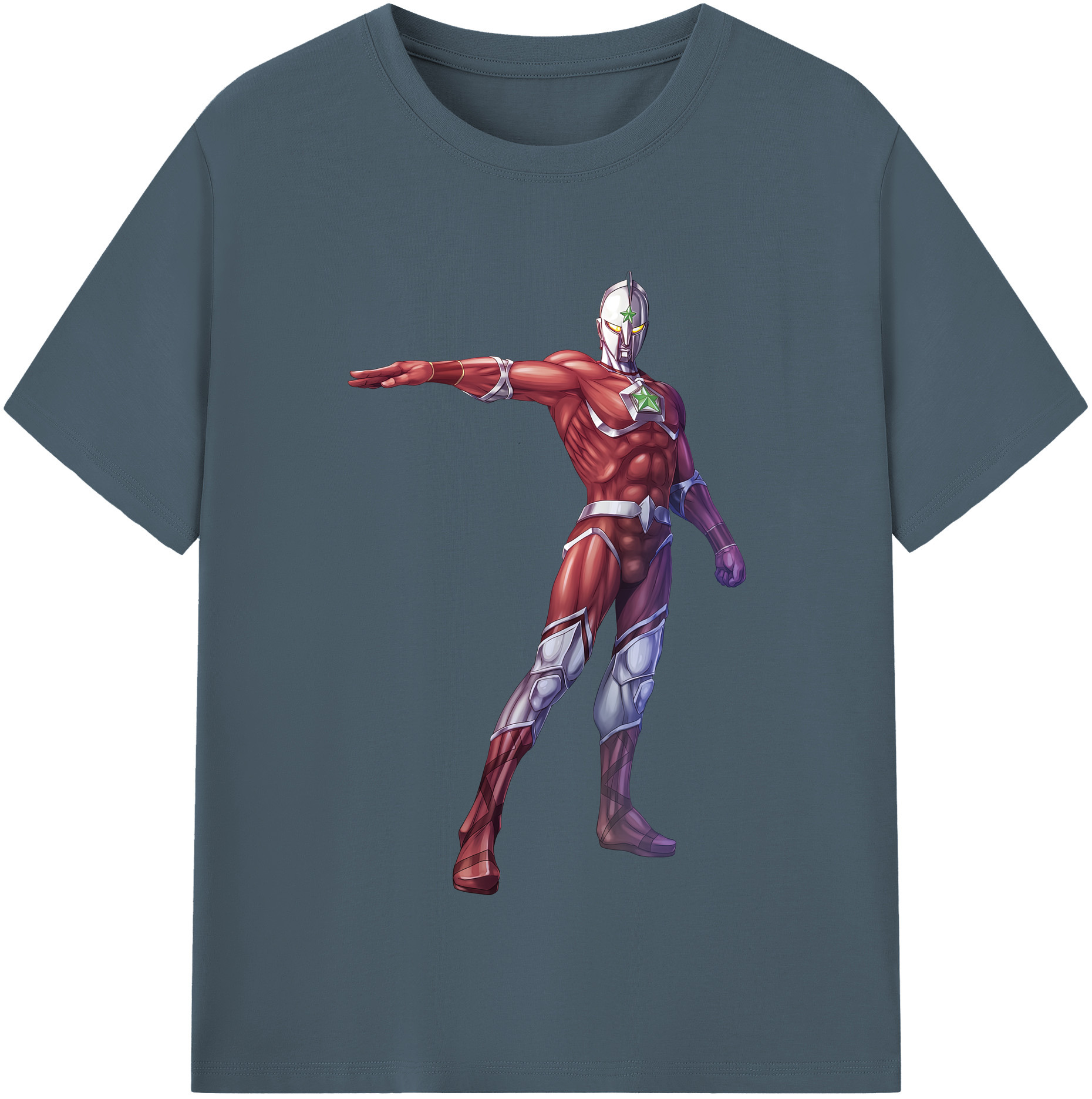 （画像用） ウルトラマン Ultraman 綿100％半袖Tシャツ（フロントプリント）